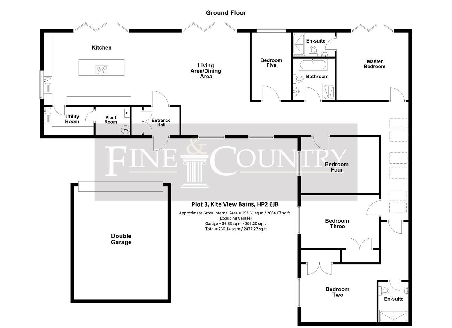 5 Bedrooms Detached house for sale in Kite View Barns, Bradden Lane, Gaddesden Row HP2