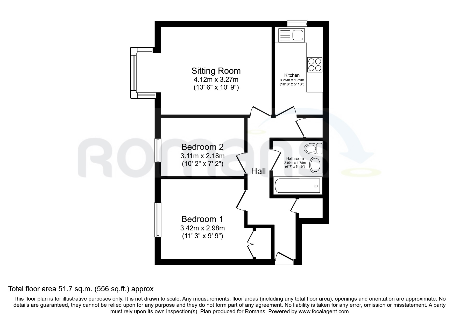 5, Crowthorne Lodge, Bracknell floorplan