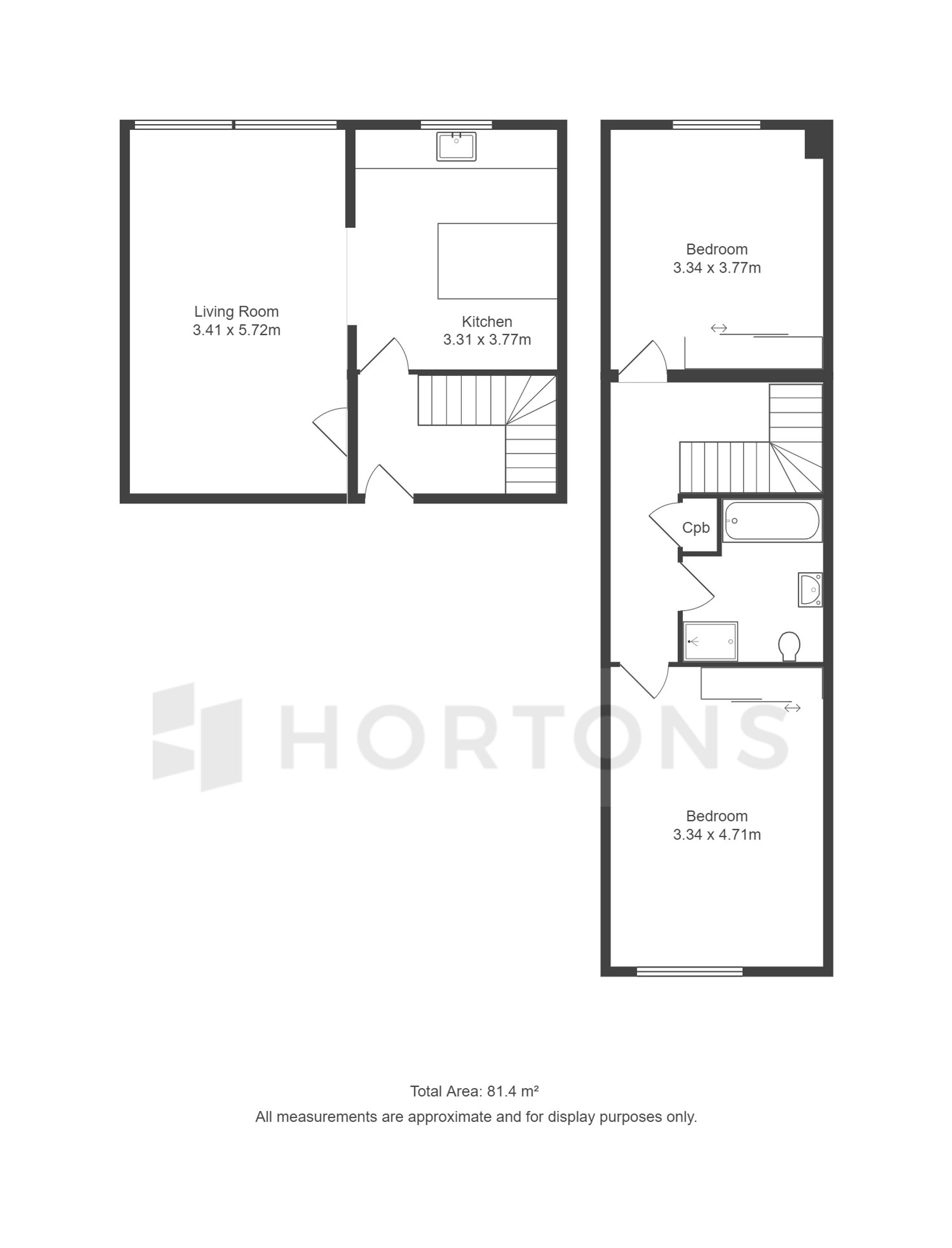 Flat 18, Cleveland Court Kenilworth Road, Leamington Spa floorplan