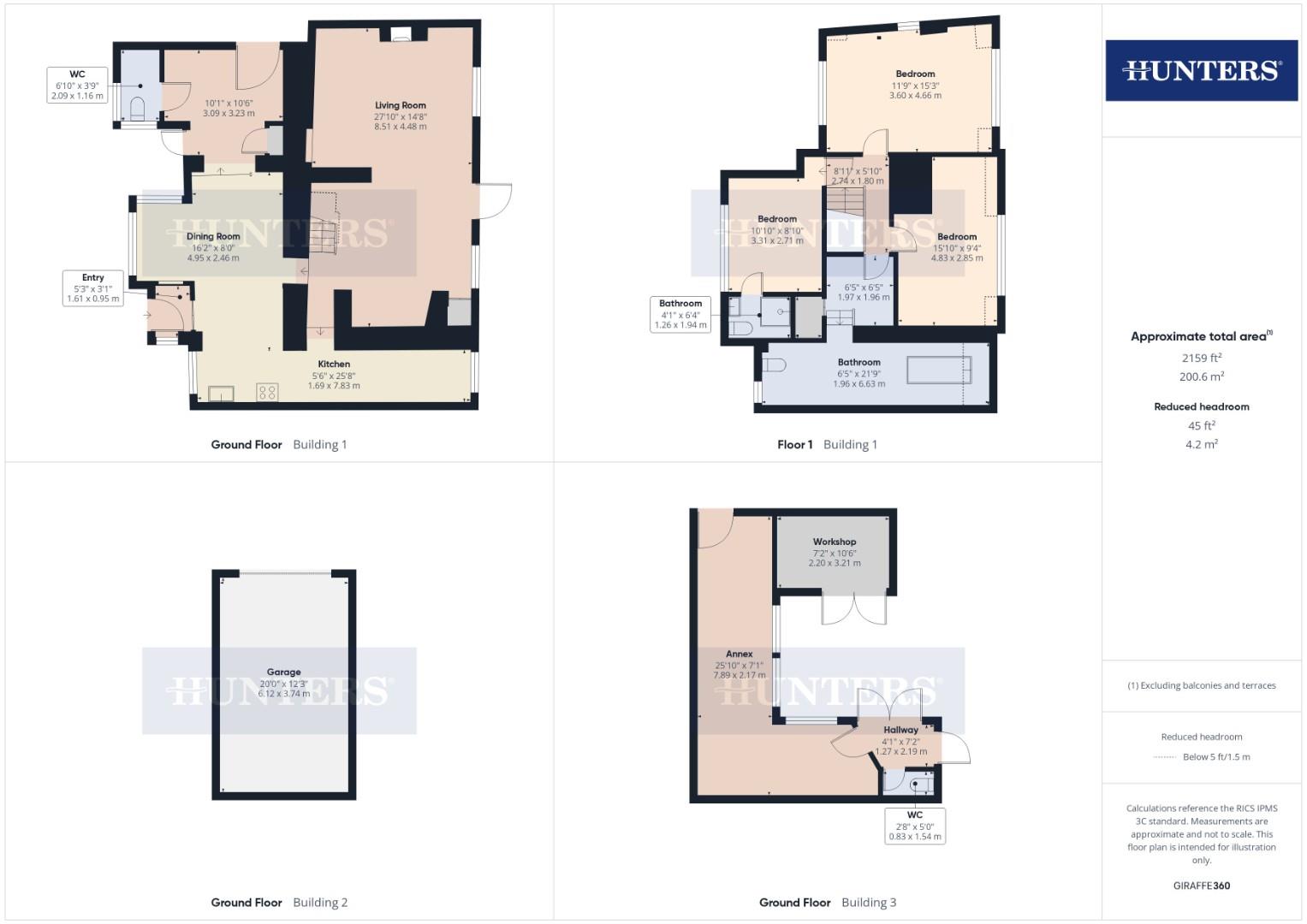Rose Cottage, 16, Main Street, Filey floorplan