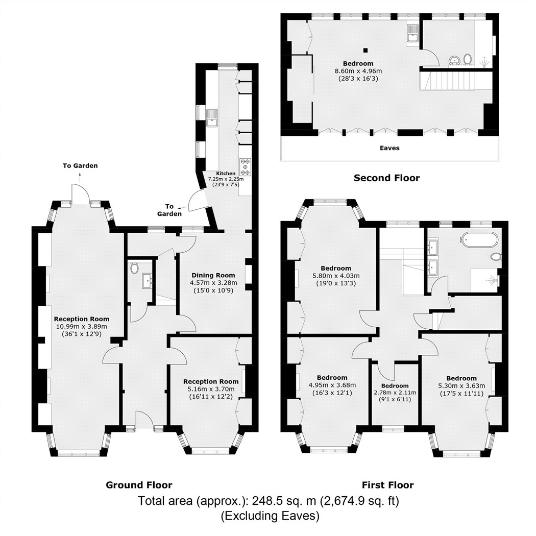 72, Upper Tulse Hill, London floorplan