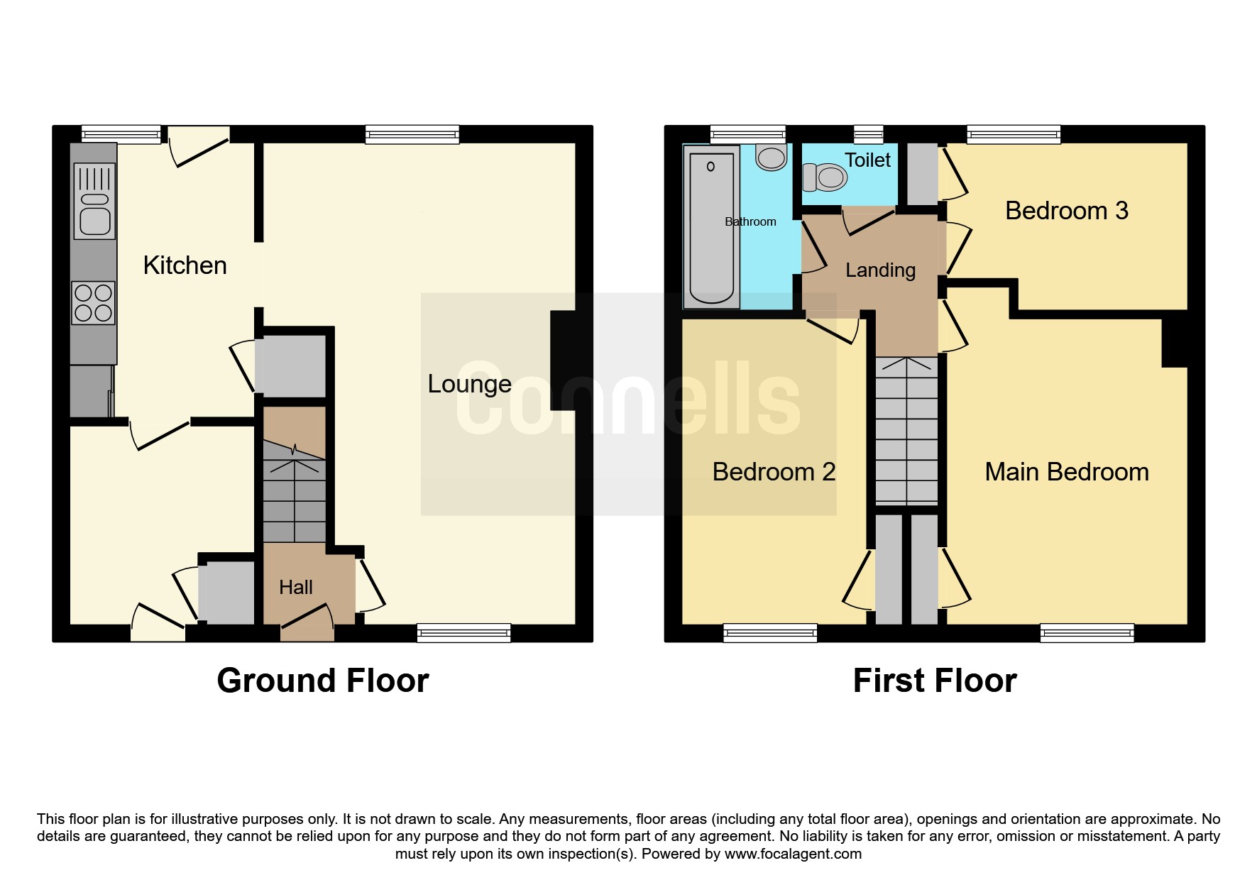 37, Ashley Avenue, Corby floorplan