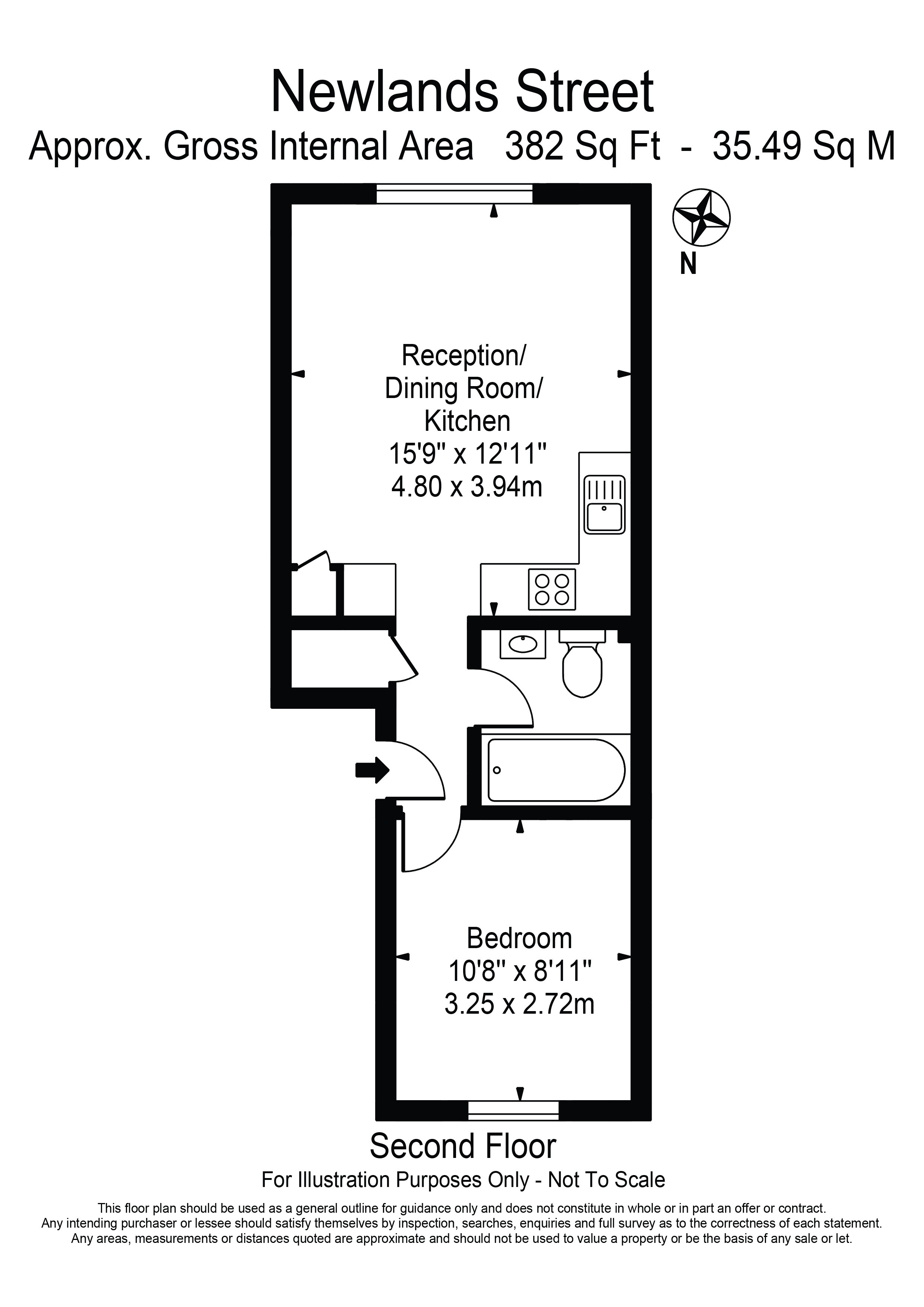 82, Newlands Street, Newham floorplan