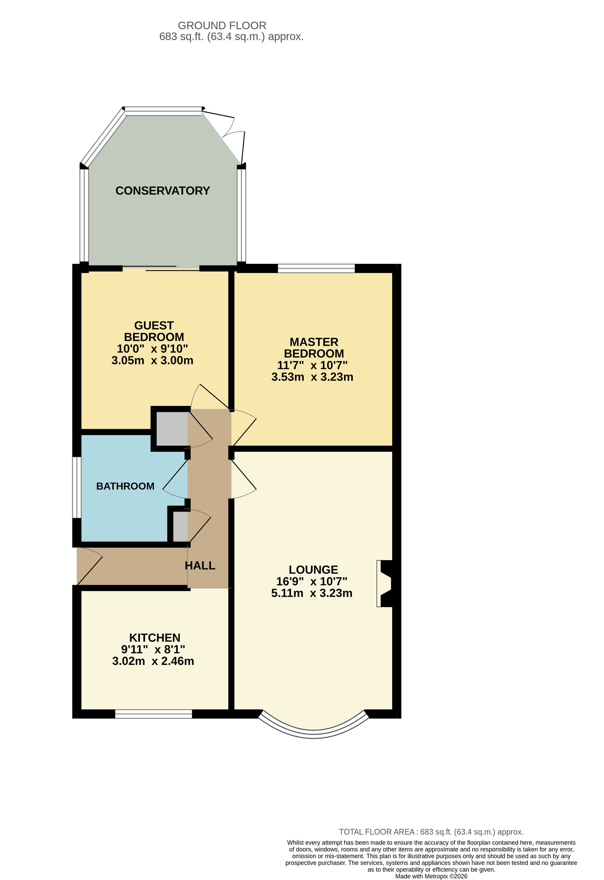 8 Renshaw Avenue, Manchester floorplan