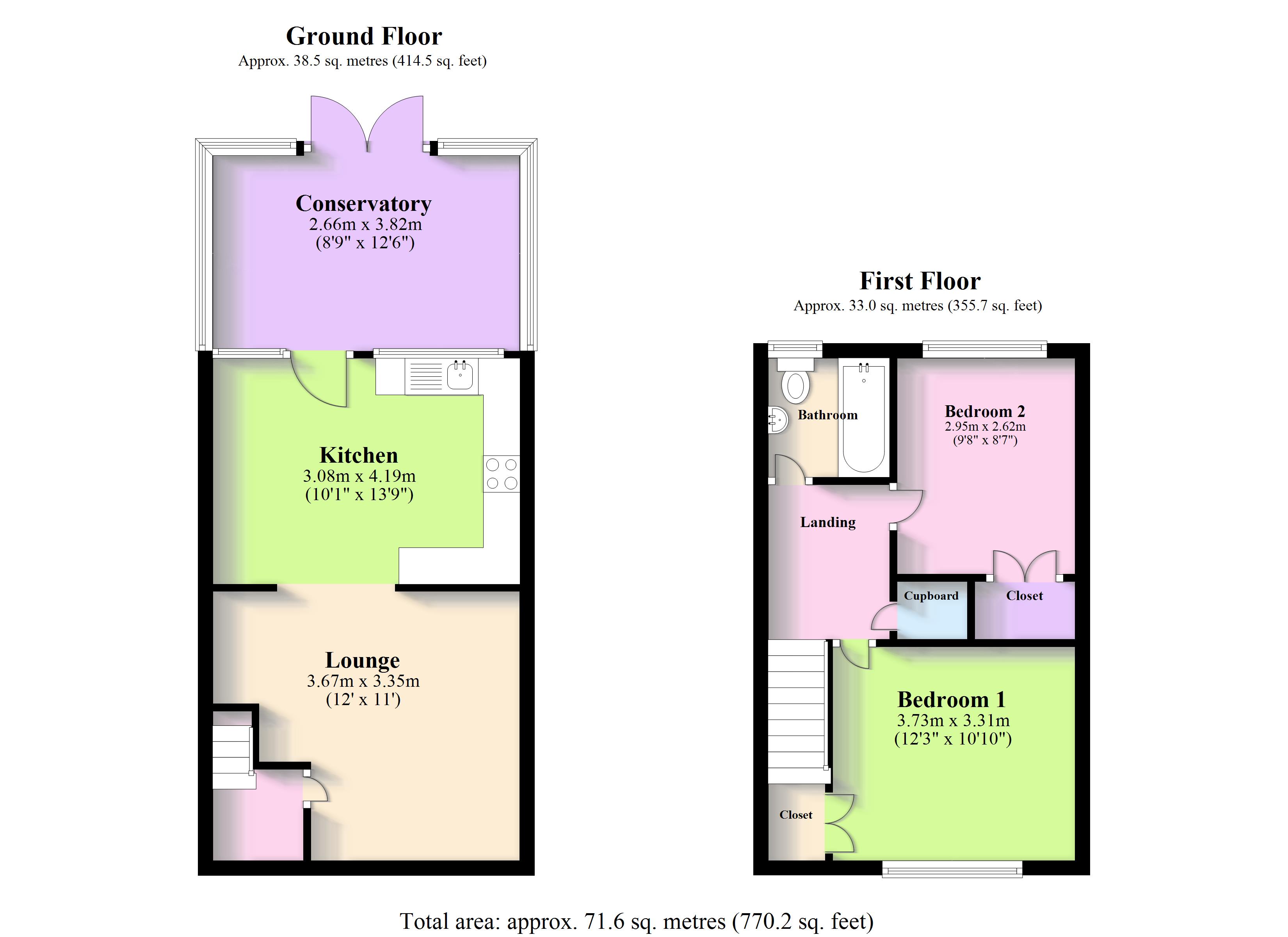 7, Clos Deiniol, Aberystwyth floorplan