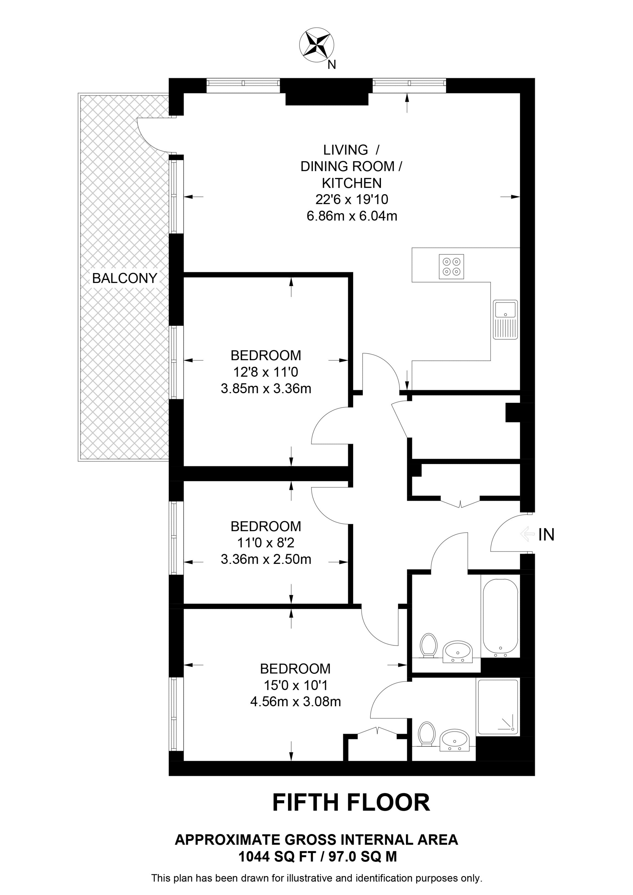 Mare Apartments, Royal Docks floorplan