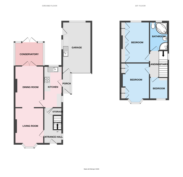 33, Ercall Gardens, Telford floorplan