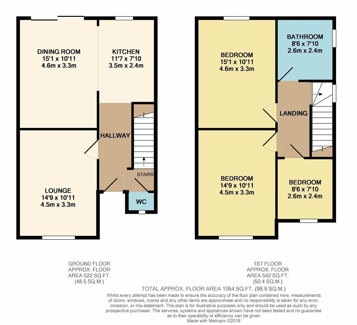 27, Brasted Close, Bexleyheath floorplan