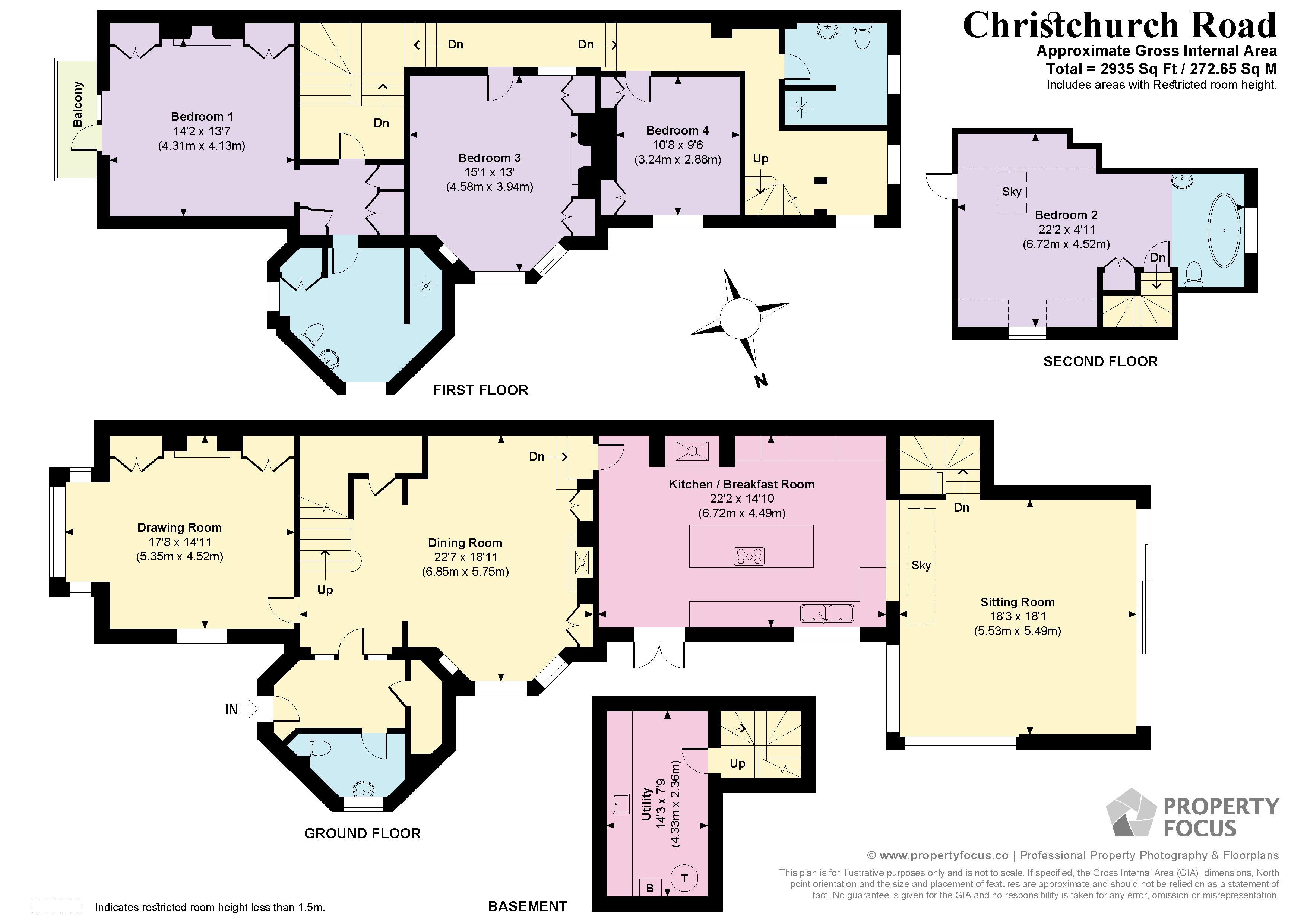 Christchurch Road, Winchester, Hampshire SO23, 4 bedroom semidetached