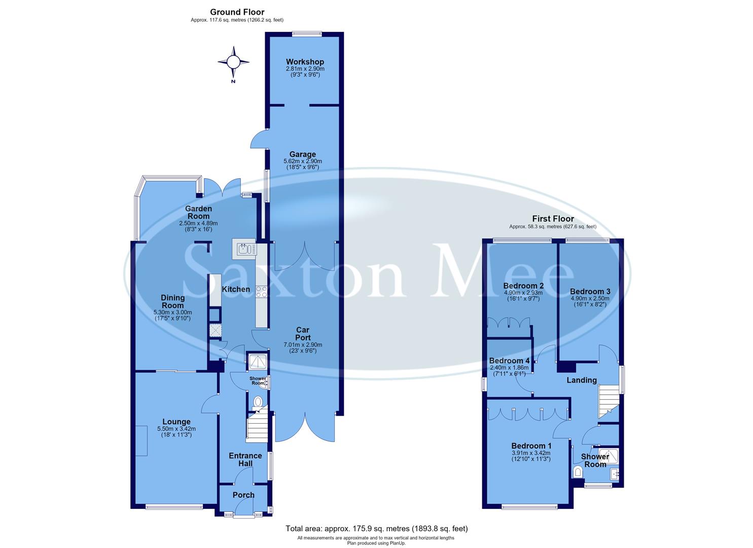 109, Brooklands Crescent, Sheffield floorplan