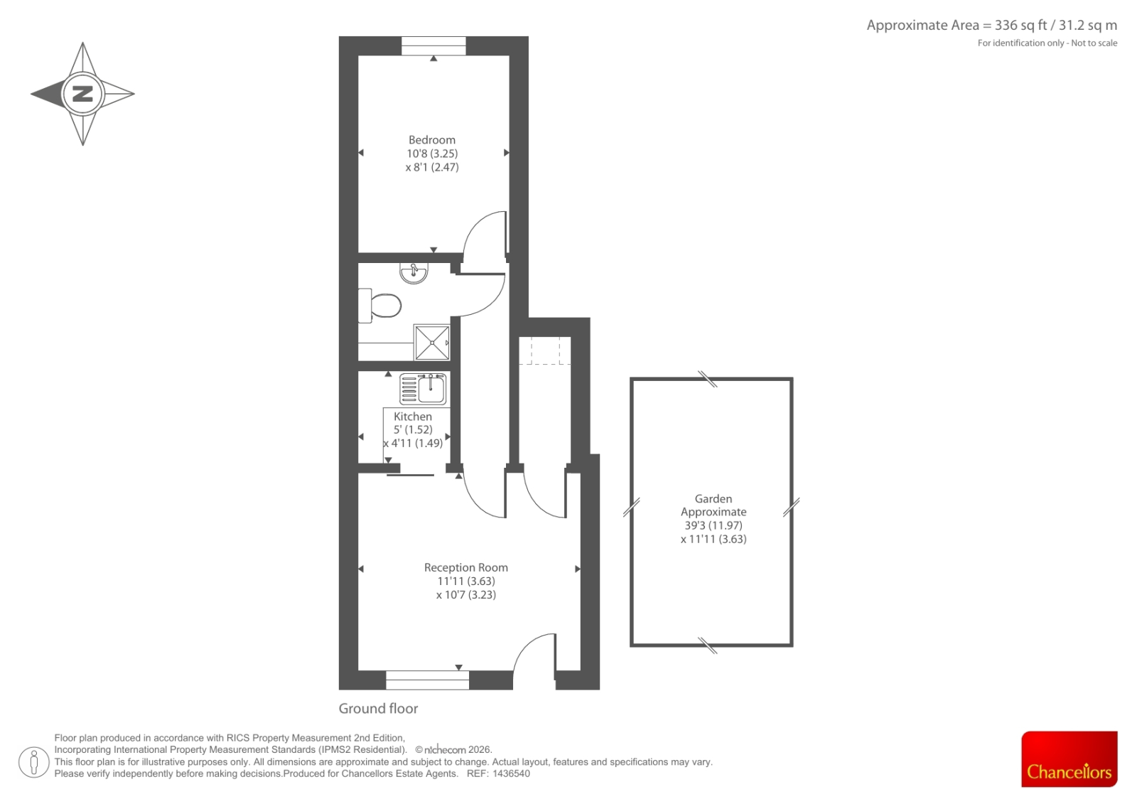 125a Harefields, Cutteslowe, Oxford floorplan