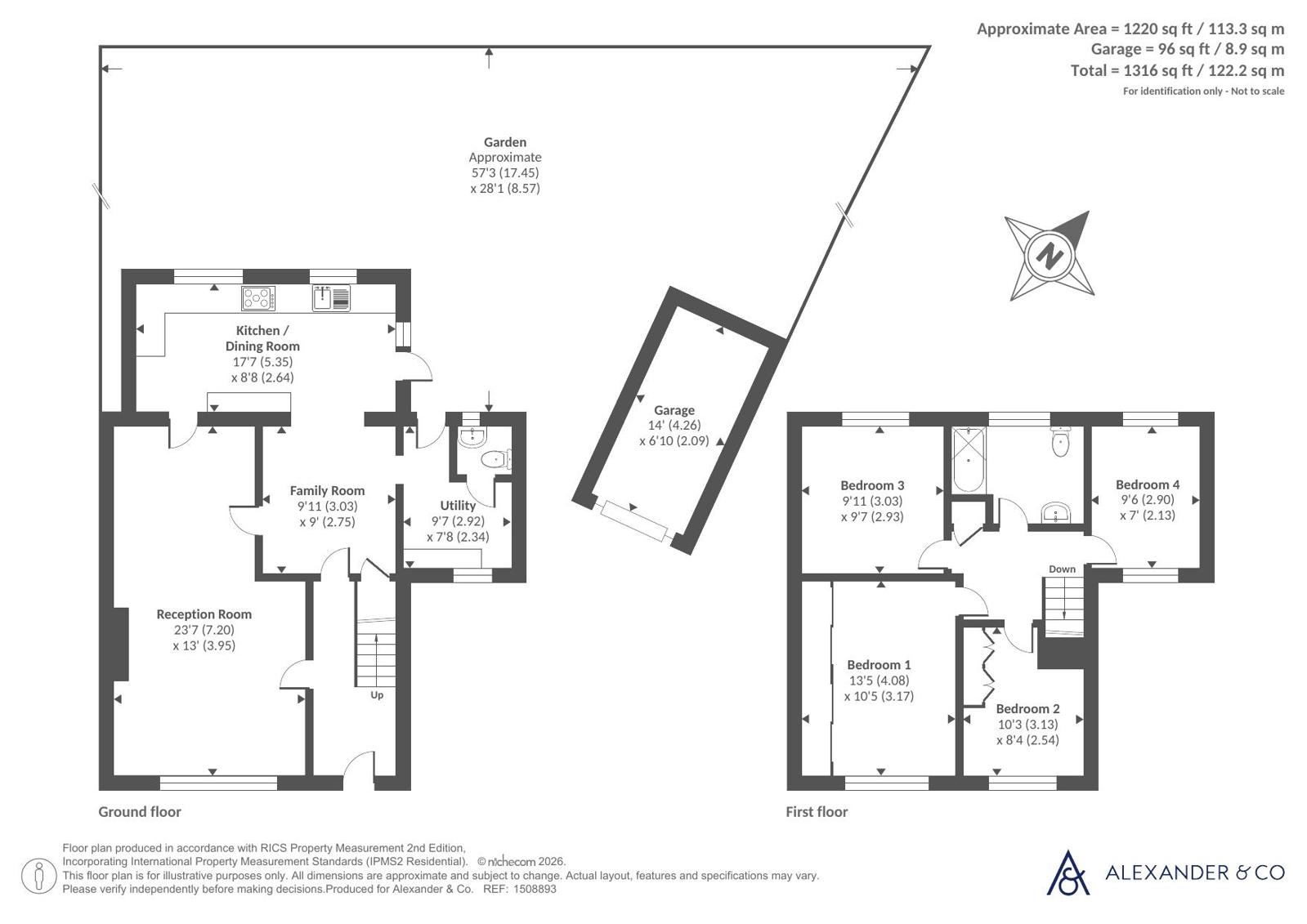 2, West Hill, Bedfordshire floorplan