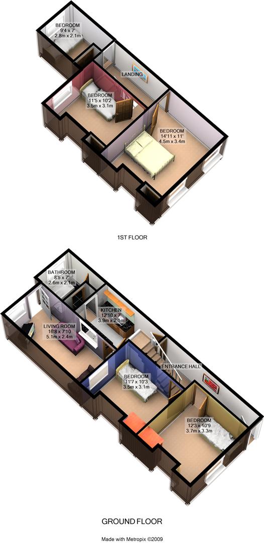 Randolph Street, Oxford floorplan