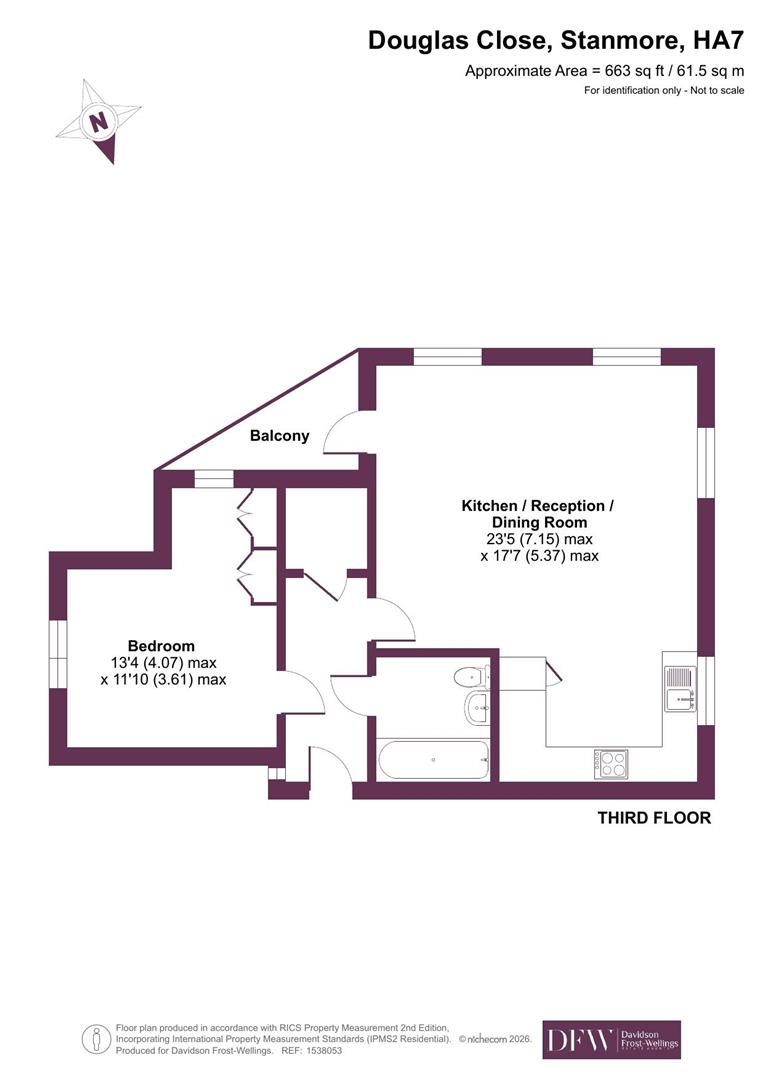 Douglas Close, Stanmore floorplan