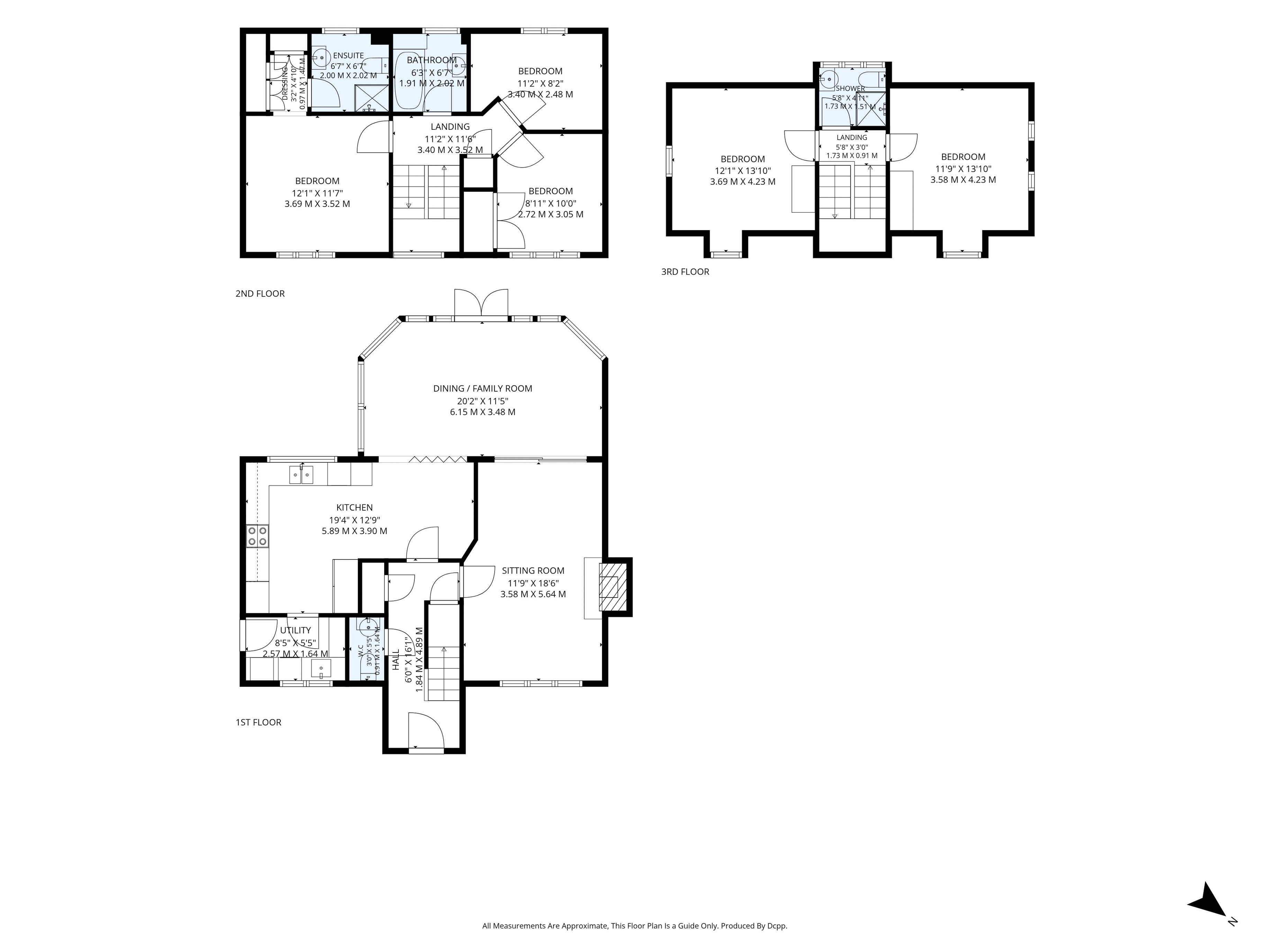 24, Daisy Avenue, Bury St. Edmunds floorplan