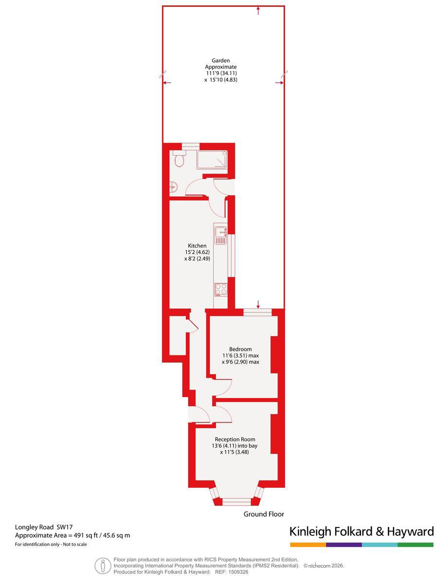 17A,, Longley Road, London floorplan