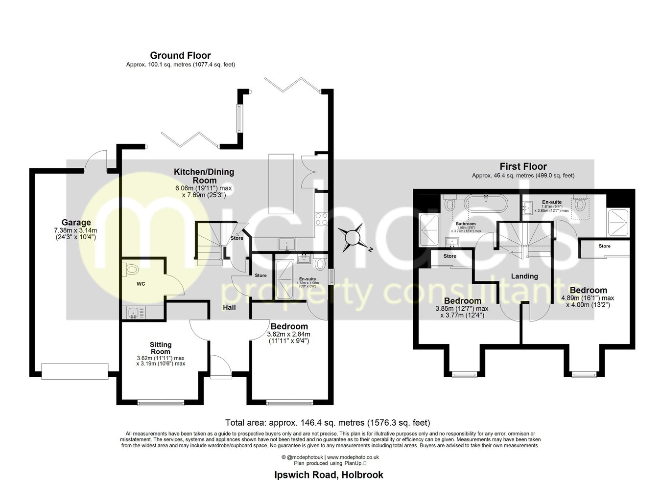 Navigator's Cottage, Ipswich Road, Ipswich floorplan