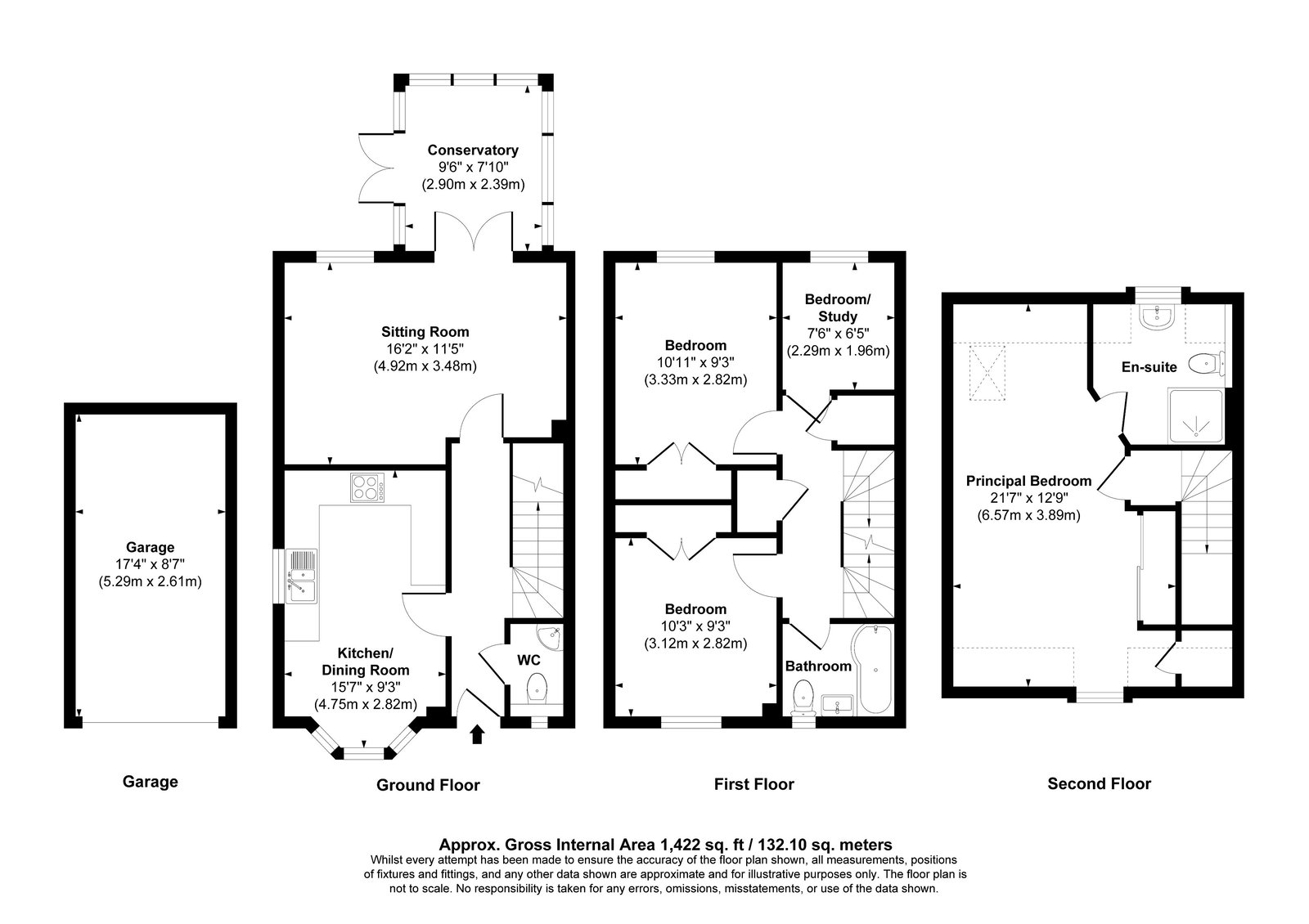 Boddington Cottages,8, Goudhurst Road, Tonbridge floorplan