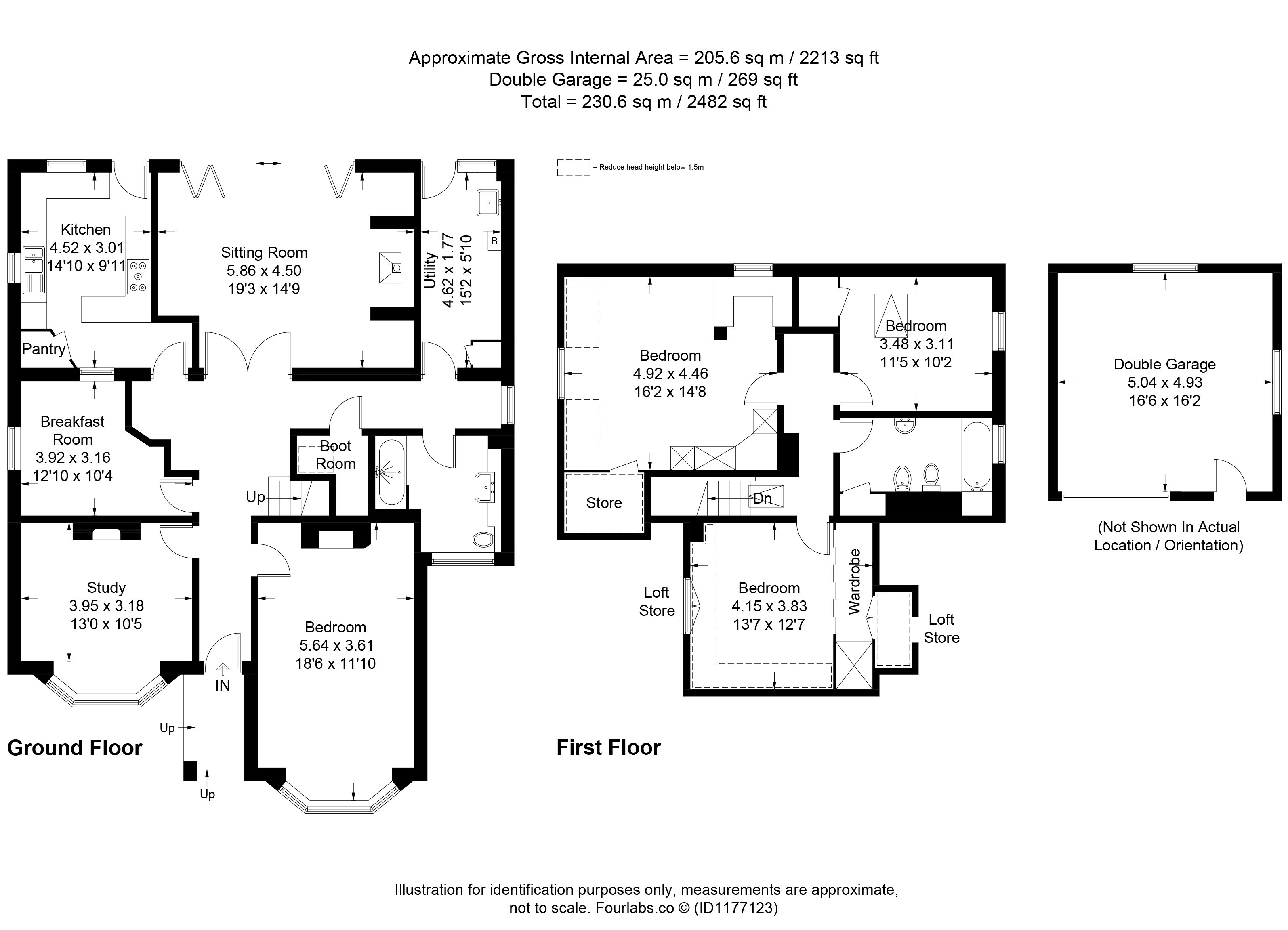 Malmedy,, Bristol Road, Winscombe floorplan