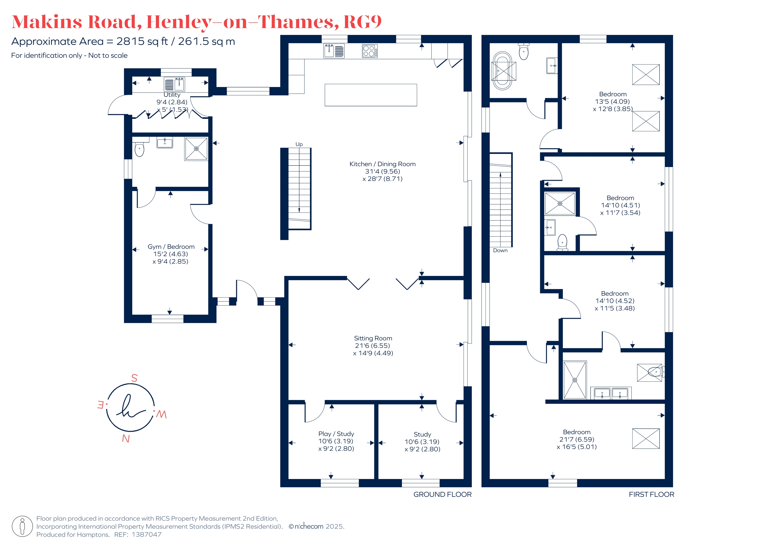 56, Makins Road, Henley-On-Thames floorplan