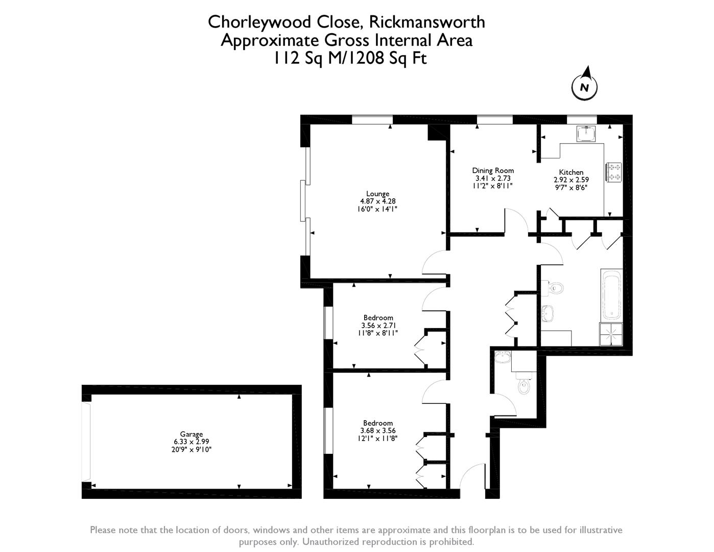2, The Grange, Rickmansworth floorplan