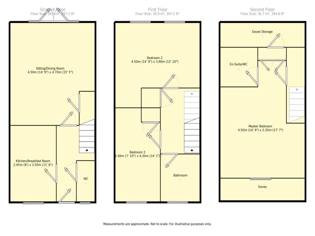 3 Bedrooms  to rent in Queen Elizabeth Square, Maidstone ME15