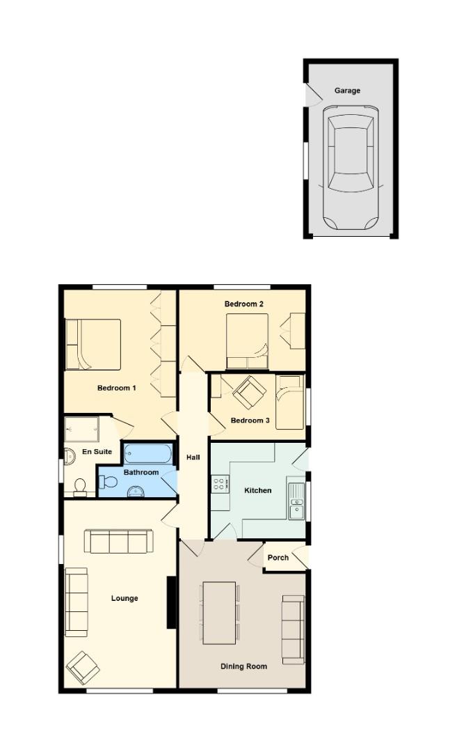 15, Carys Close, Penarth floorplan