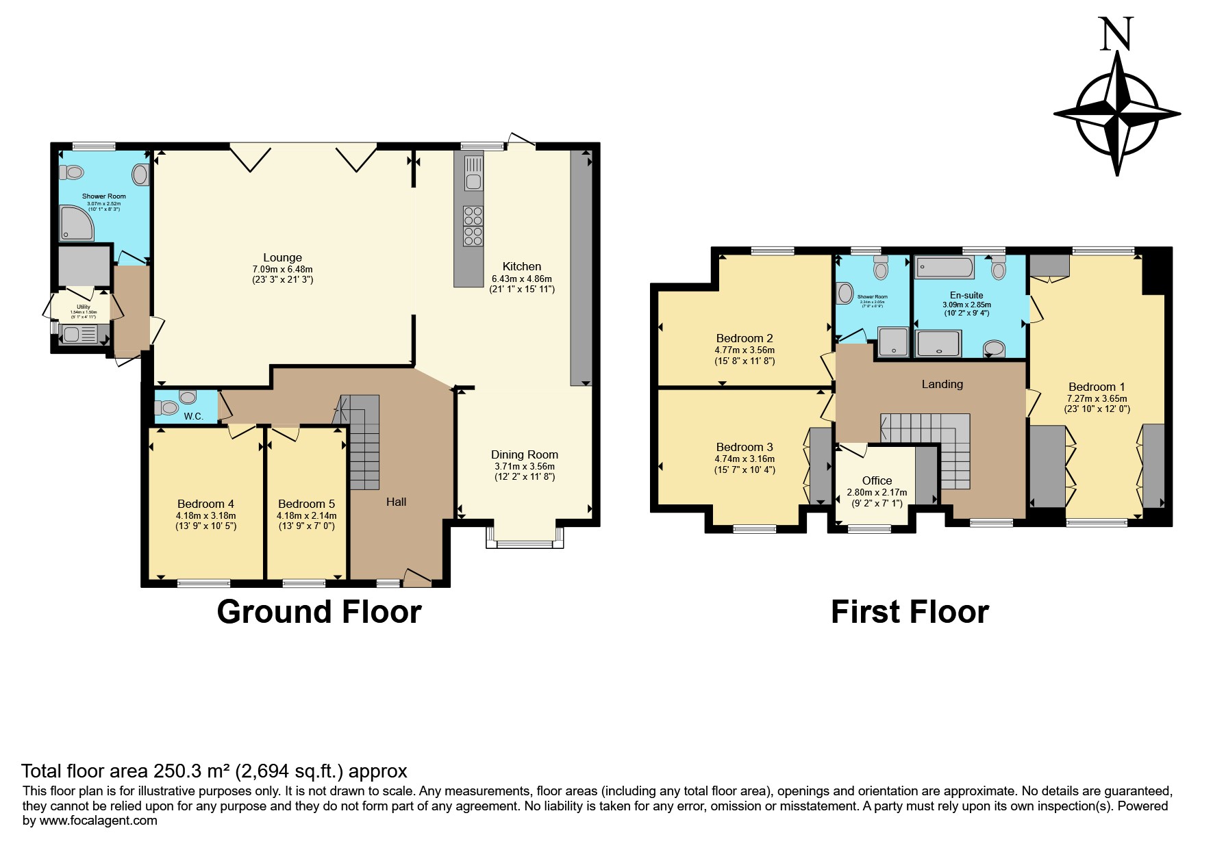 Greenacres, Chattenden Lane, Rochester floorplan