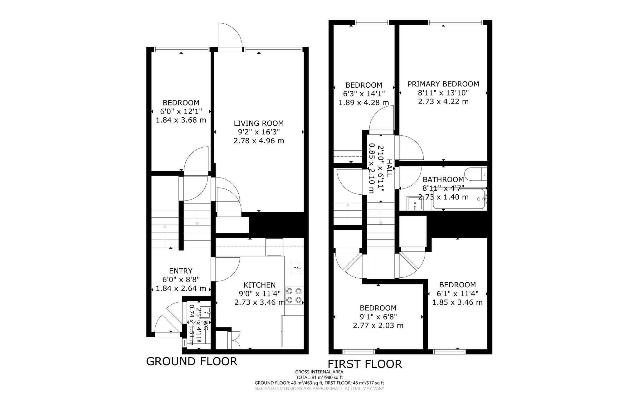 19 Black Prince Road, London floorplan