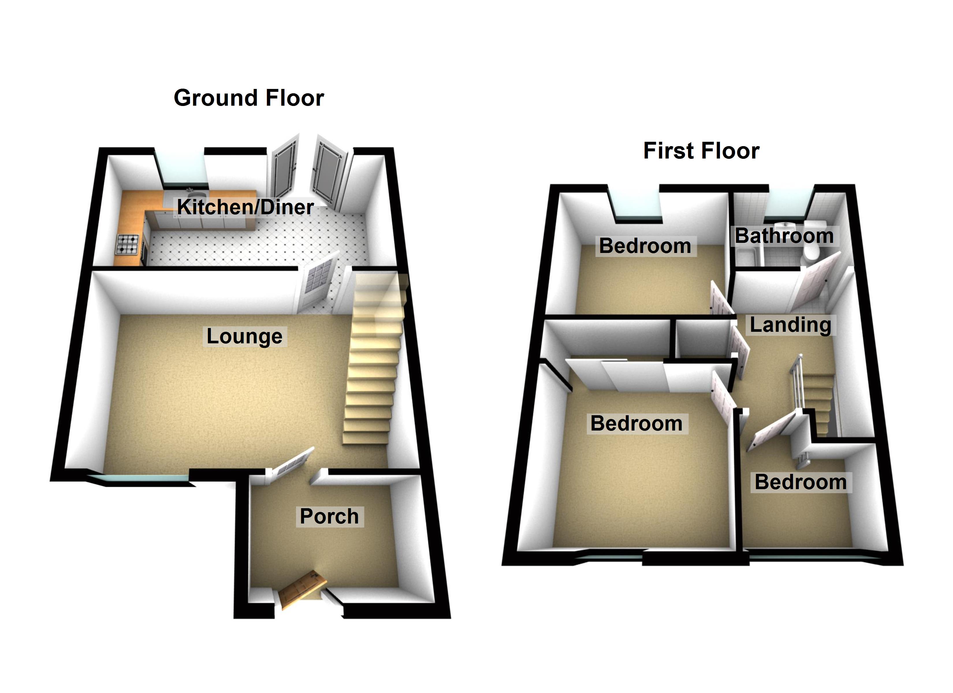 15, Greystane Terrace, Dundee floorplan