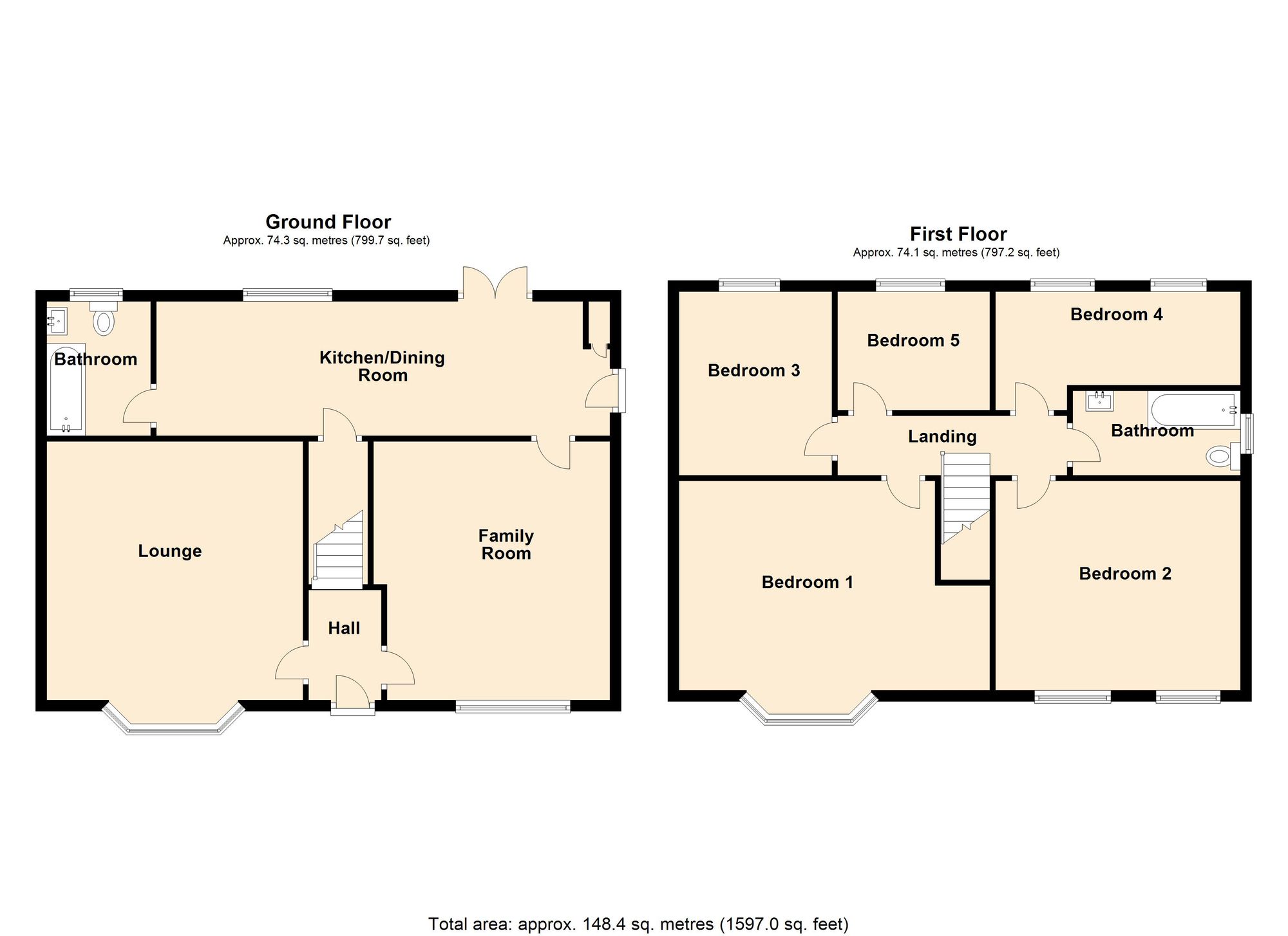 2 Winston Road, Barry floorplan