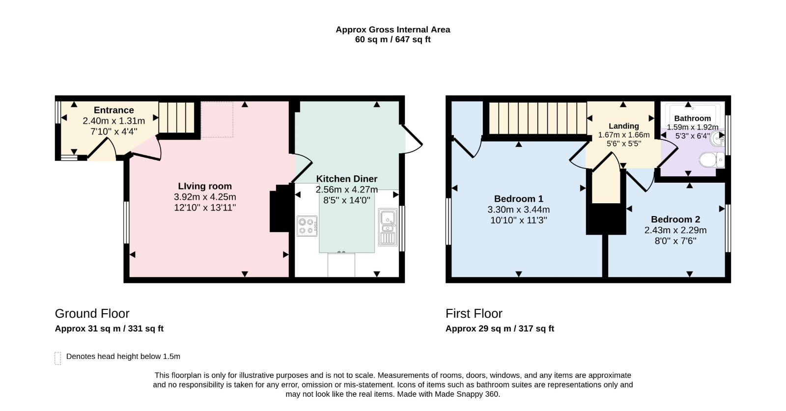 25, Beecholme Drive, Ashford floorplan