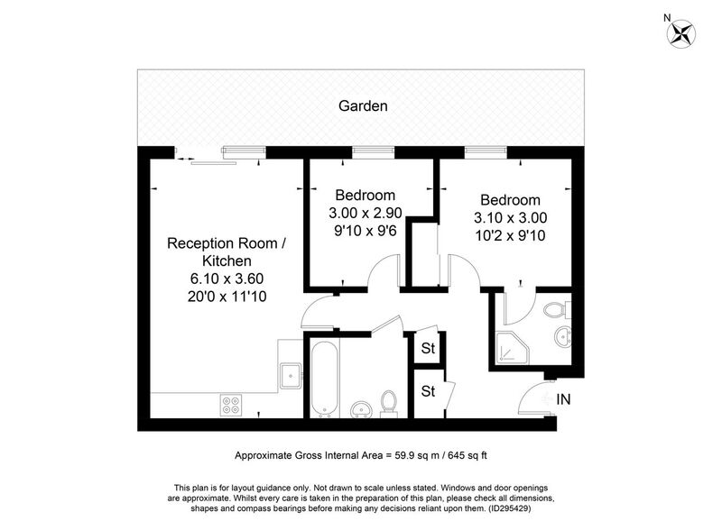 2 Bedrooms Flat to rent in Abbey Road, Barking IG11