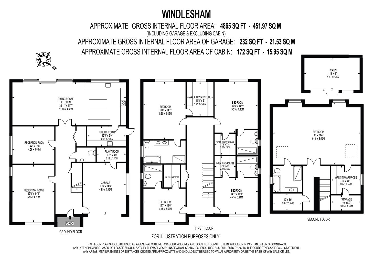 Windlesham, Furze Grove, Tadworth floorplan