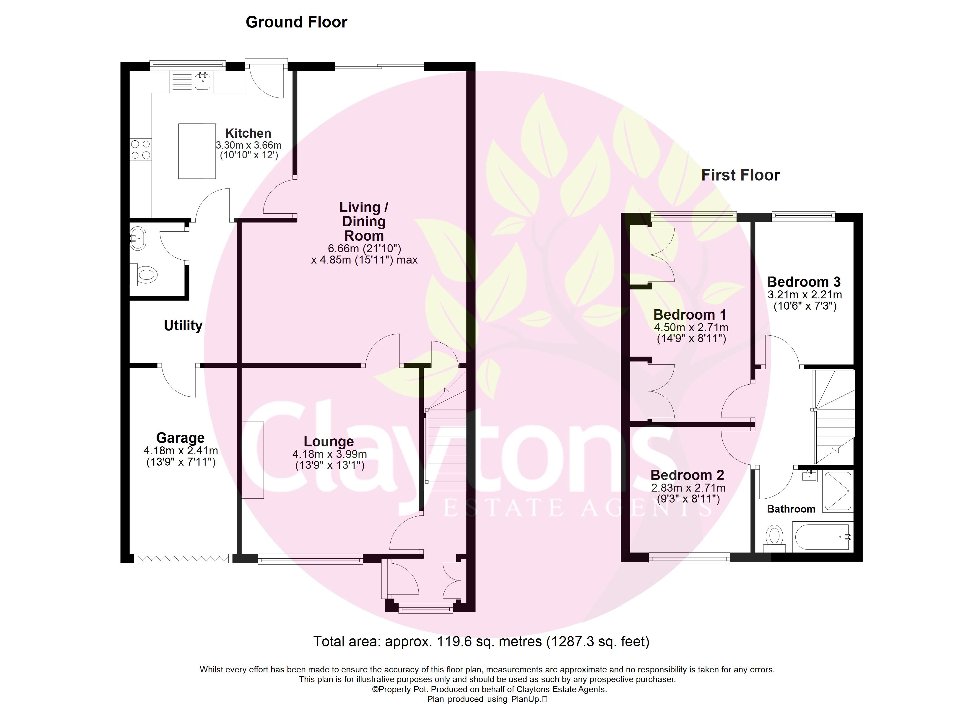 69, Lemonfield Drive, Watford floorplan