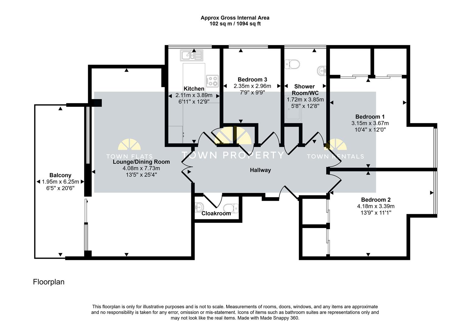 9, Pashley Court, Pashley Road, Eastbourne floorplan