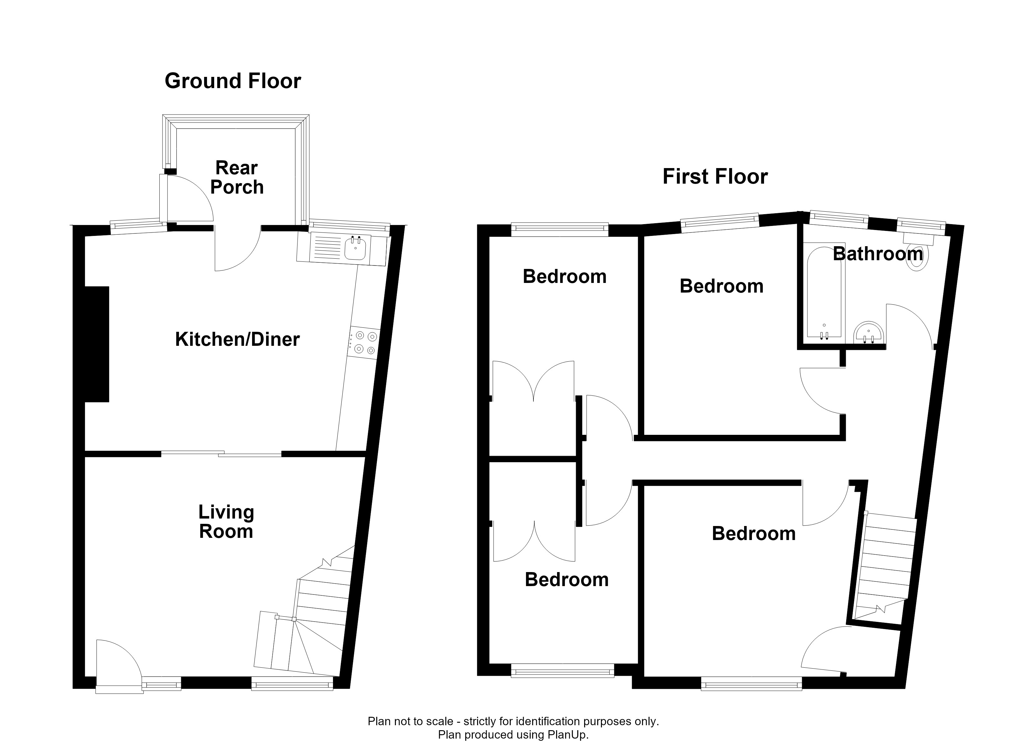 40, Old Road, Glossop floorplan