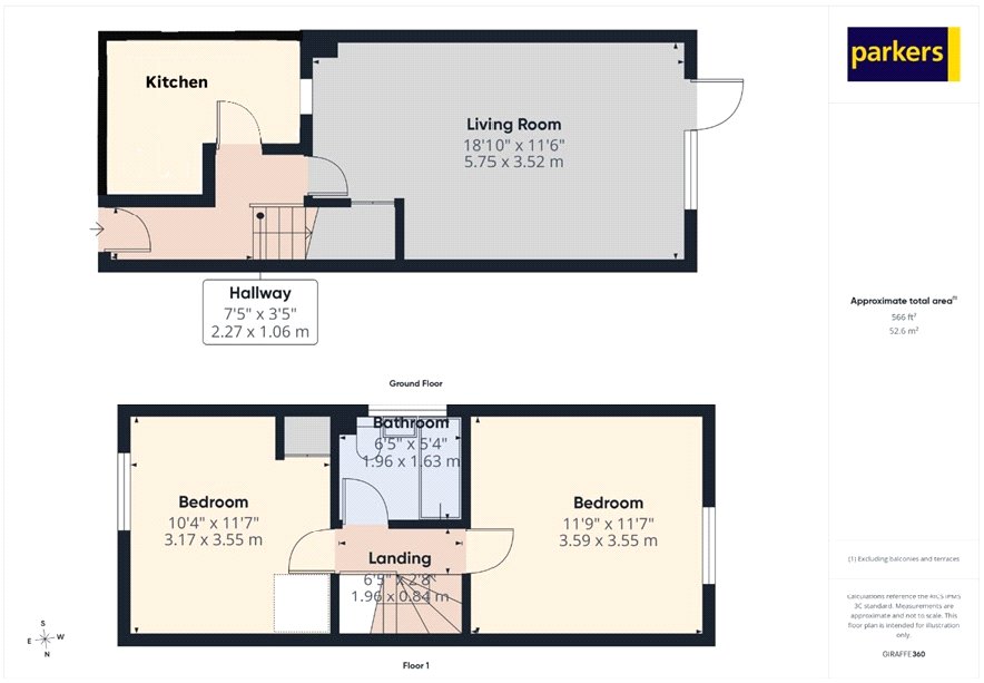 MARKETING CARD - 12,, Thornton Mews, Berkshire floorplan