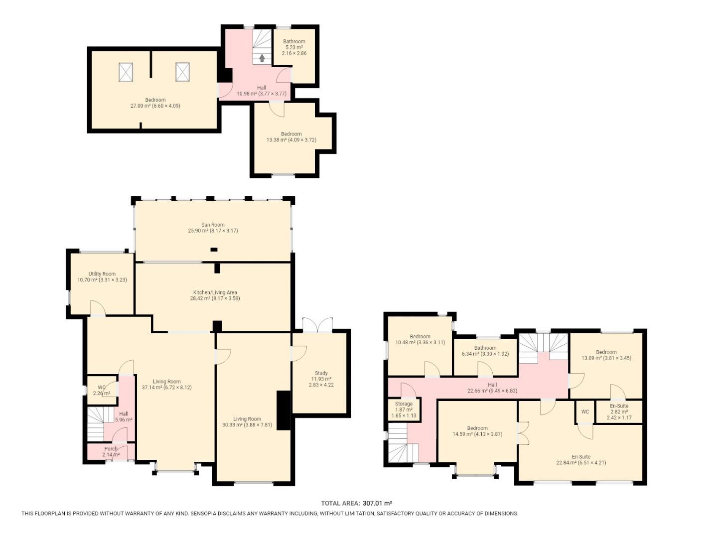 154, St. Johns Road, Chesterfield floorplan