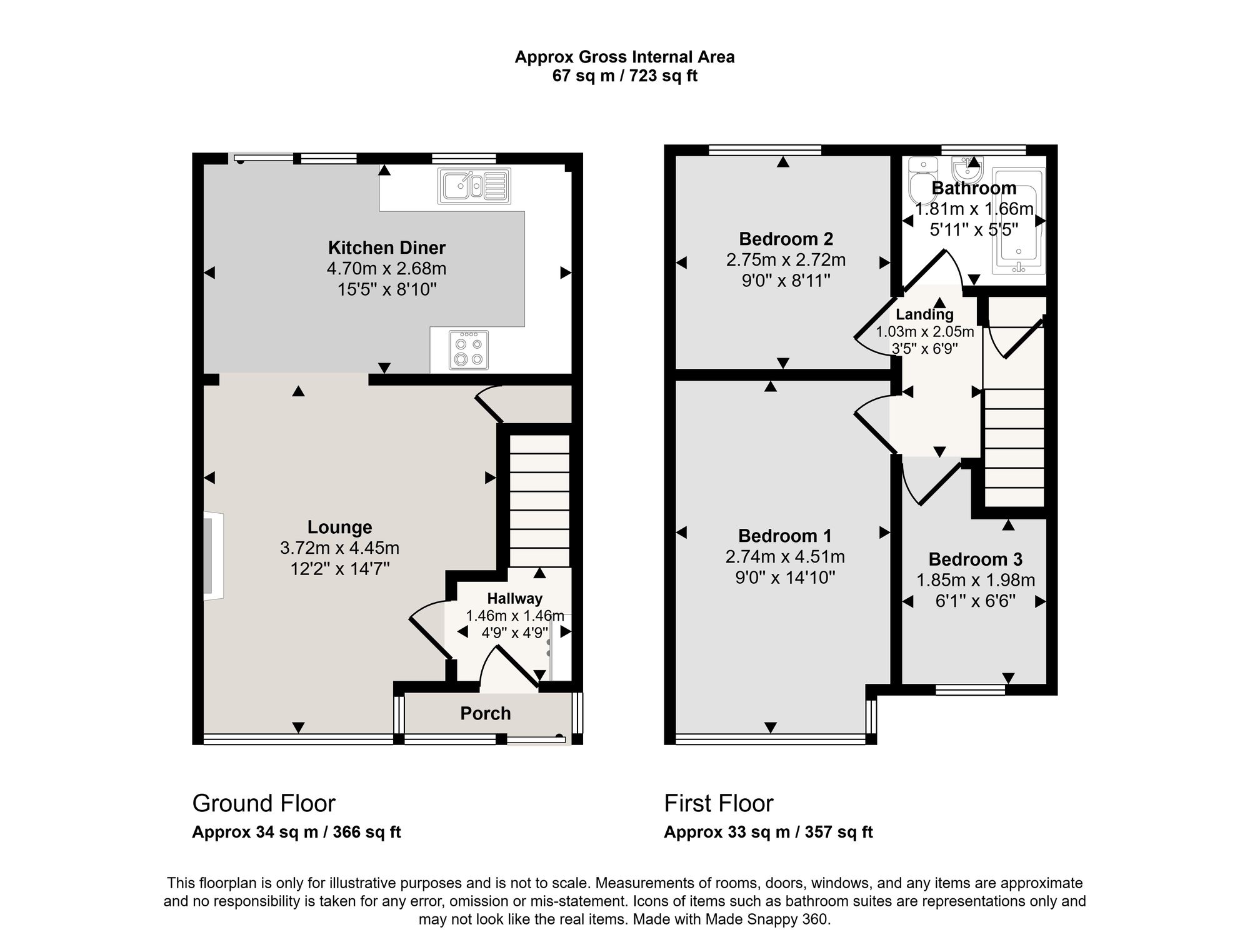35 Ferry Road, Manchester floorplan