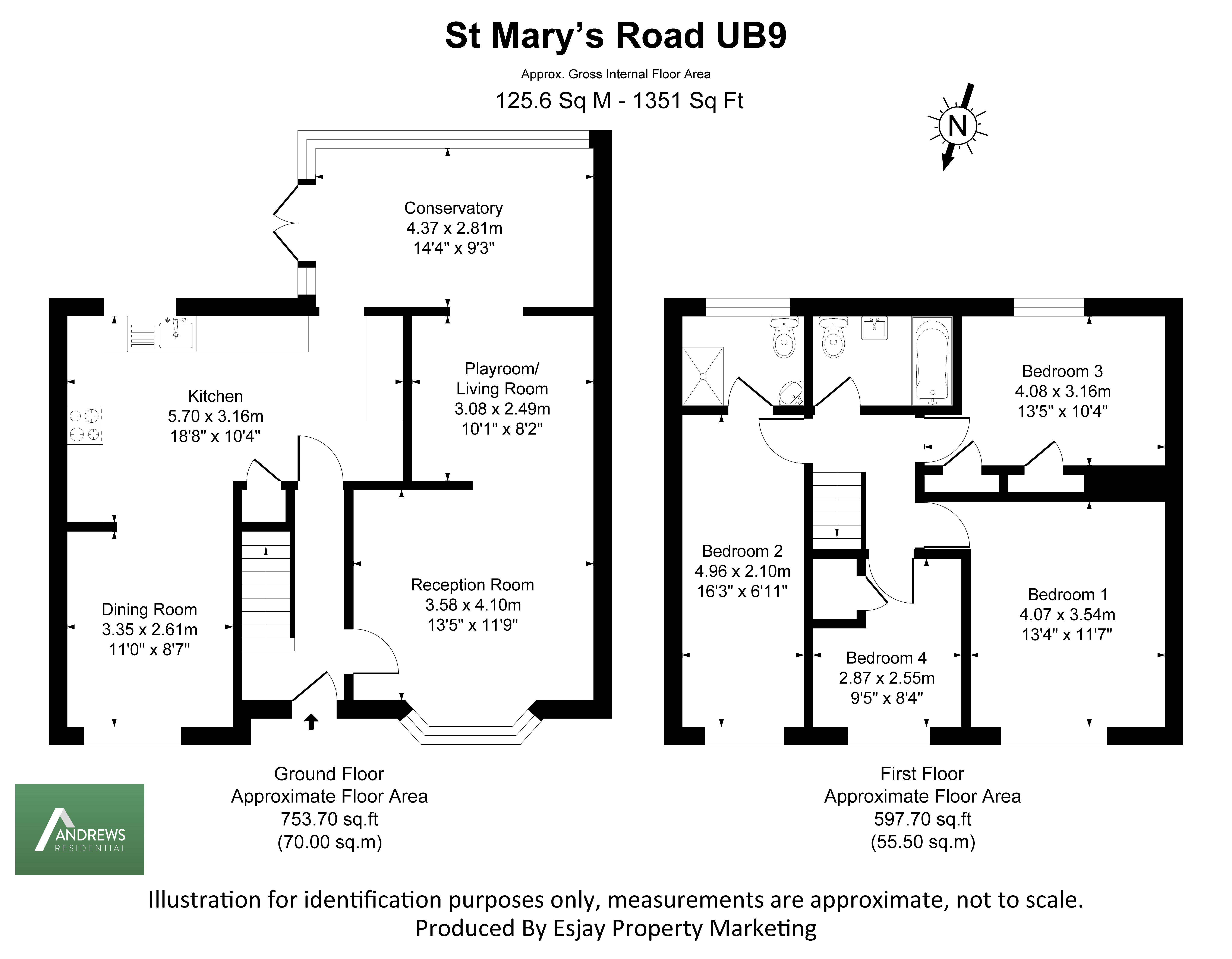 7, St. Marys Road, Uxbridge floorplan