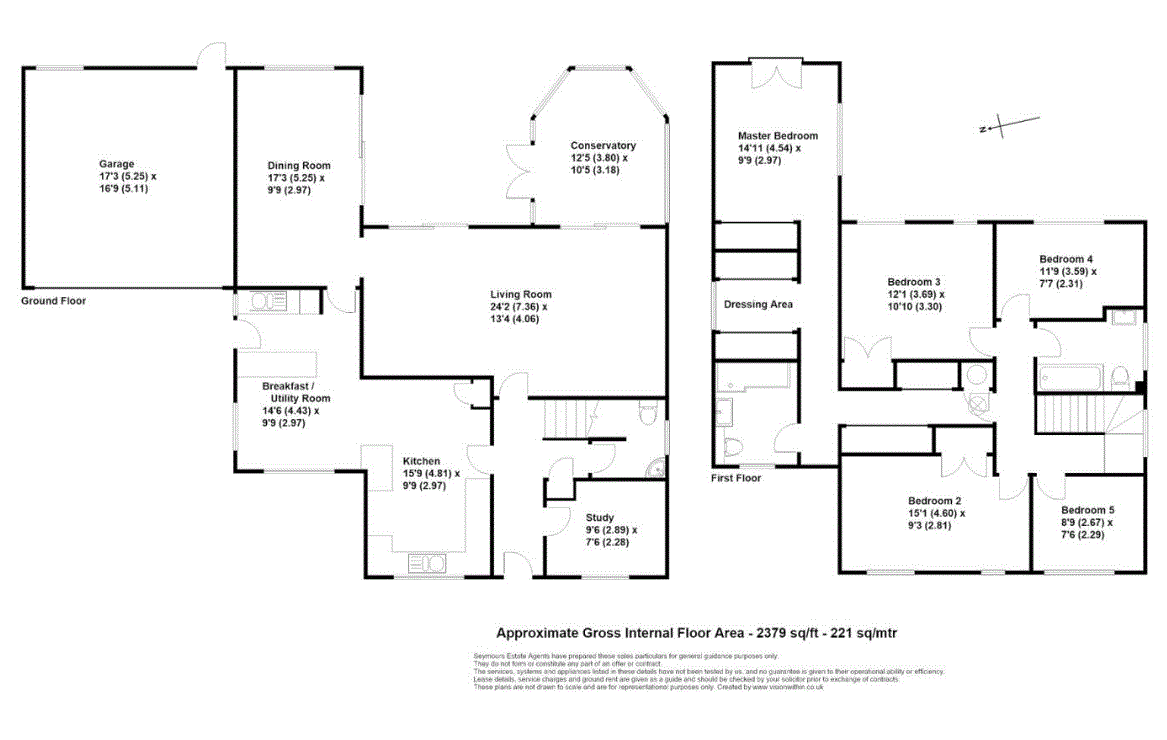 5 Bedrooms Detached house for sale in Hayes Barton, Pyrford, Woking GU22