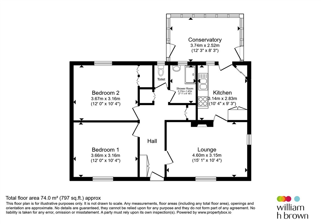 Te-Kainga, Church Road, WISBECH floorplan
