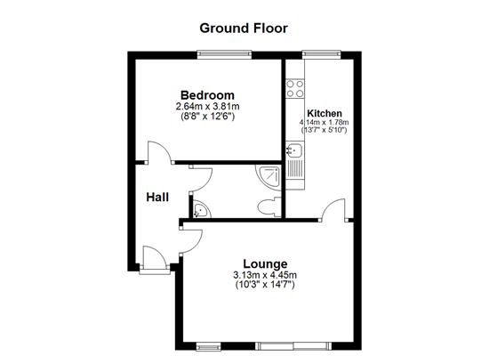 1 Bedrooms Flat to rent in Osborne Crescent, Chichester PO19