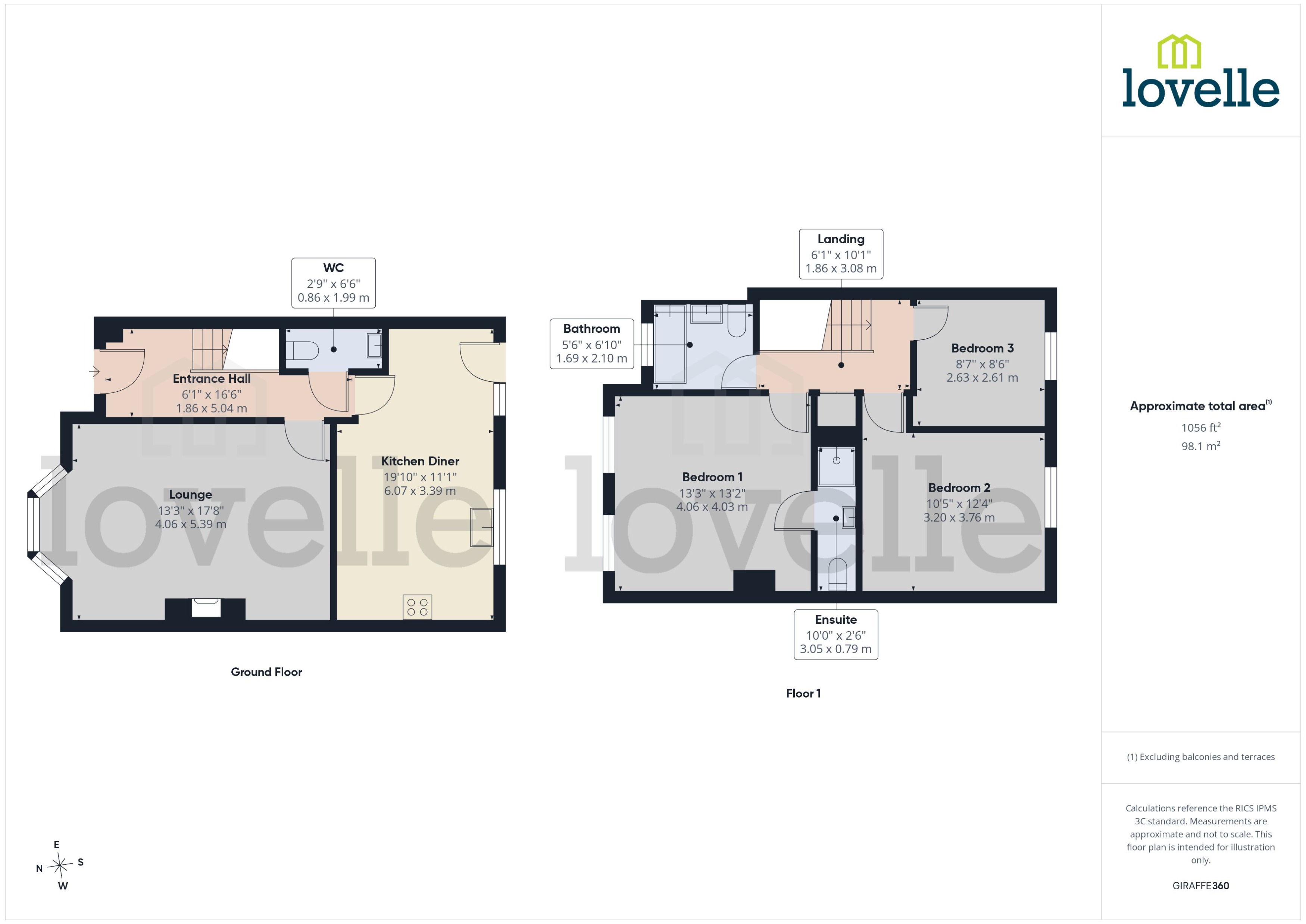 3, Elizabeth Gardens, Market Rasen floorplan