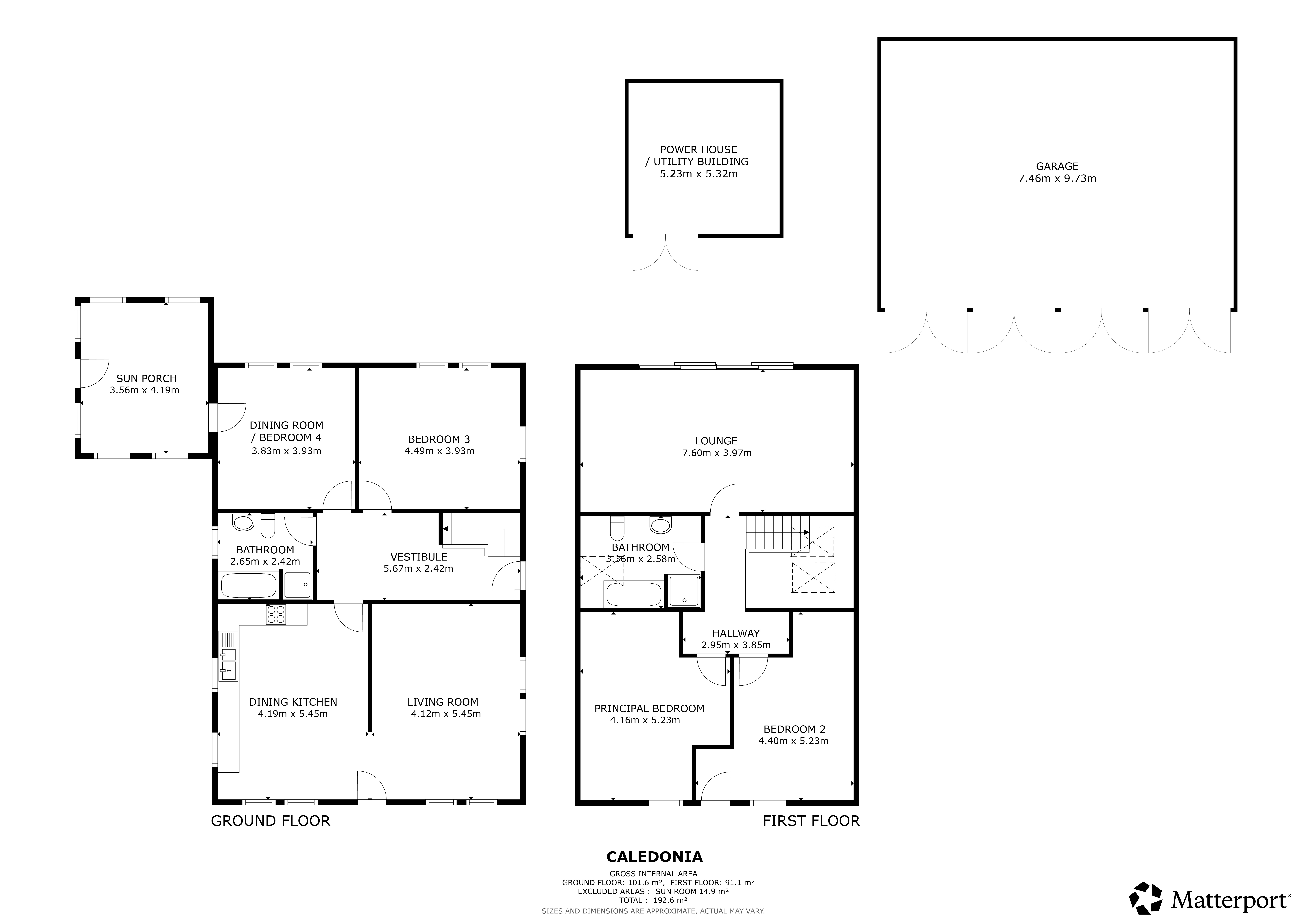Caledonia, Elchies, Aberlour floorplan