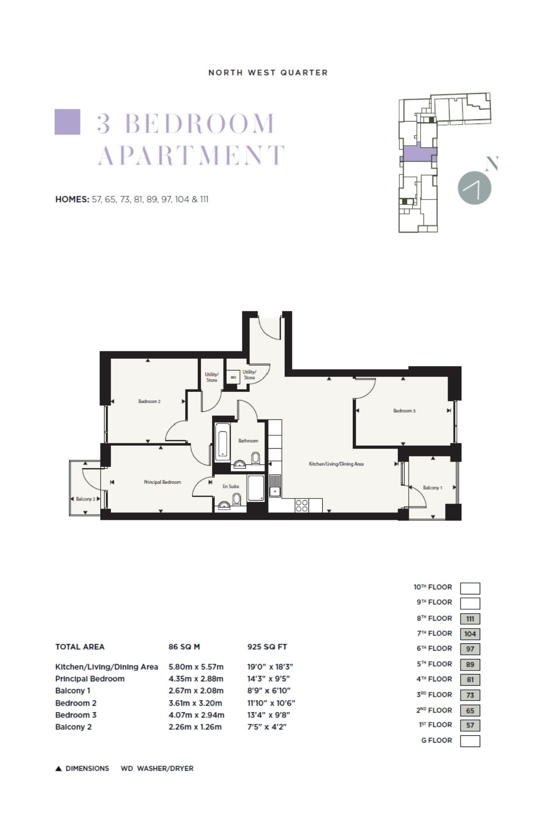 Braybrooke House, Queens Park, NW6, London floorplan