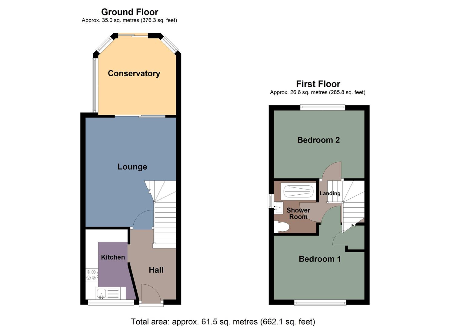 16, Byron Way, Swansea floorplan