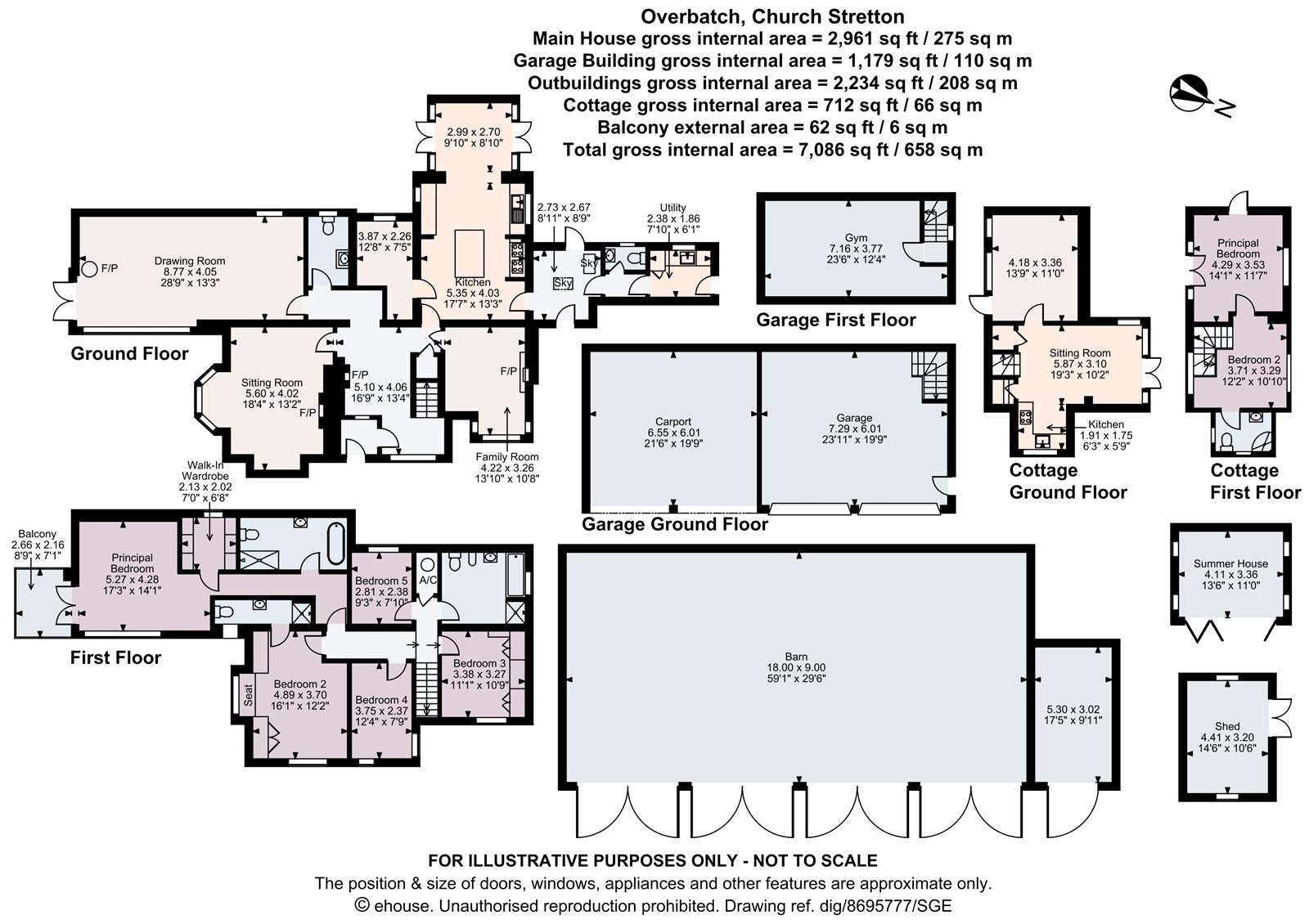 Castle Hill, Church Stretton floorplan