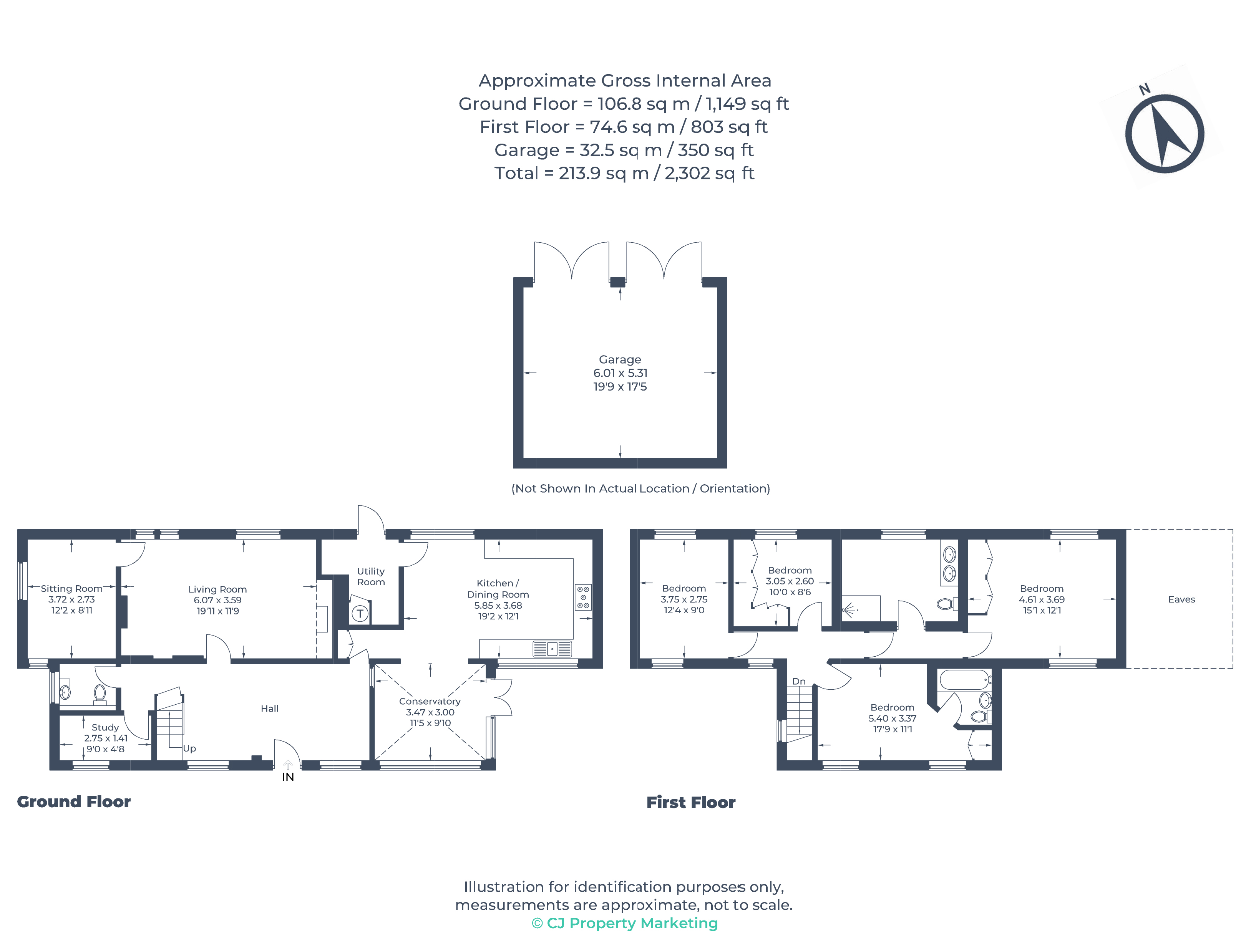 Pond Cottage, Oxford Street, Lee Common, Great Missenden floorplan